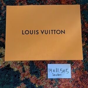 Authentic Louis Vuitton Box 14”x11.5”x5” Magnetic Closure